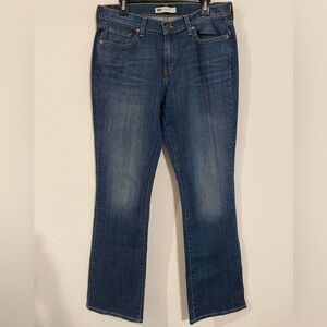 Levi’s Women 515 Bootcut Jeans Size 12 L Blue Western Coastal Cowgirl Classic